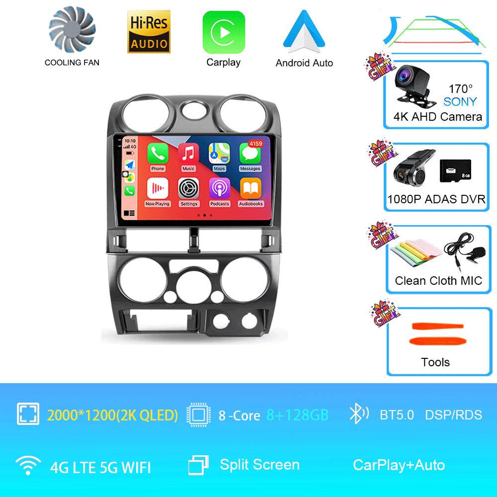 Car Radio Android 14 Carplay For Kia Cerato 3 K3 Forte 2013 2014 2015 2016 2017 2018 Auto Stereo Multimedia Player GPS Navigatio