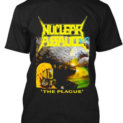 Limitiertes NEUES Beliebtes Nuclear Assault The Plague American Art Logo T-SHIRT S 5XL