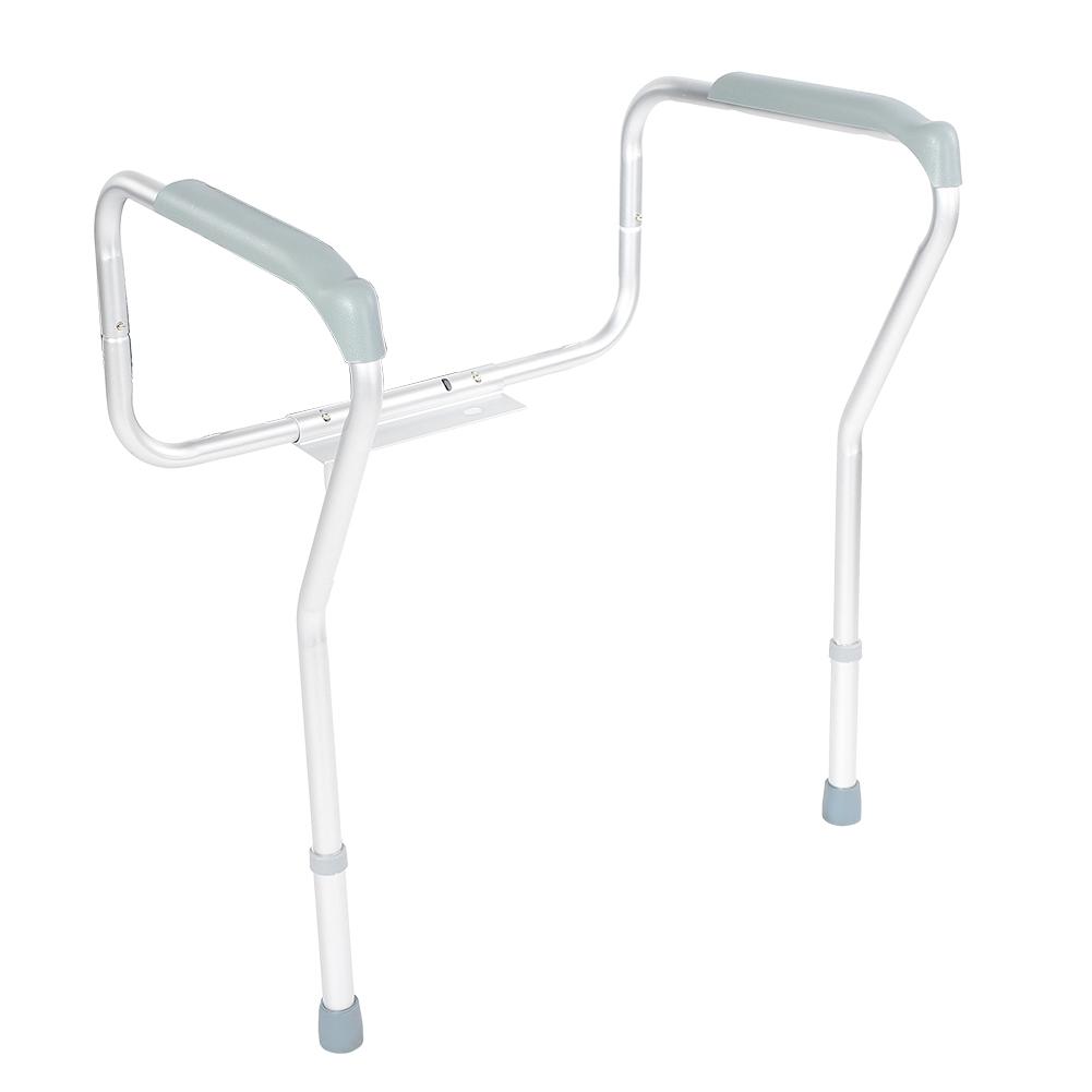 Anti-slip Bathroom Toilet Safety Rail Elderly Disabled Mobility Support Toilet Frame Adjustable