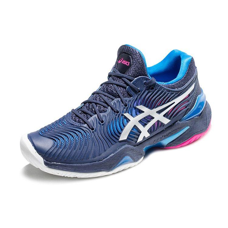 Asics Court FF 2 Peacoat White Women Sneakers Blue 1042A076-400
