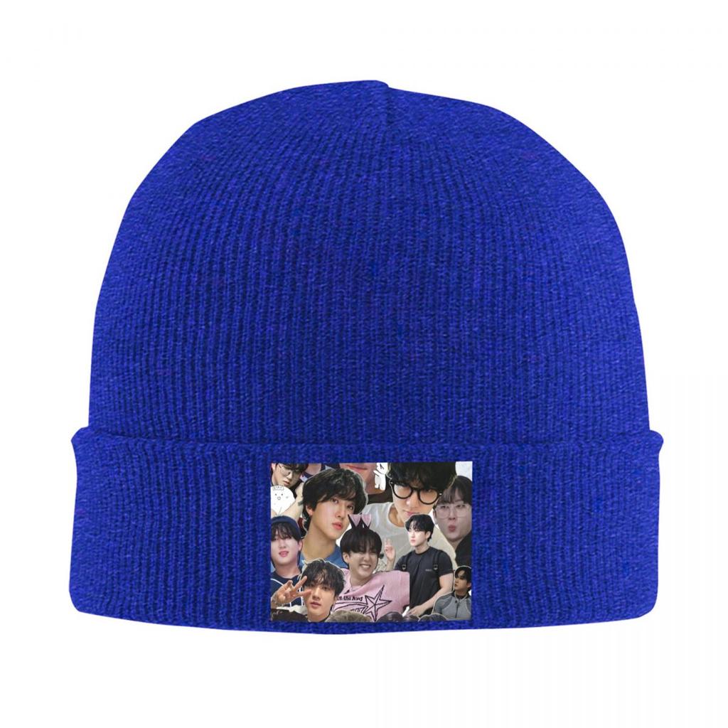 New Seo Changbin Warm Knitted Cap Winter Knit Bonnet Hat Skullies Beanies Hip Hop Caps for Unisex