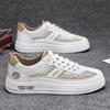 2025 Breathable Mesh Casual Board Shoes Men Flat Comfort Walking Sneakers Thick Bottom Non-Slip Zapatillas Hombre Chunky Tenis