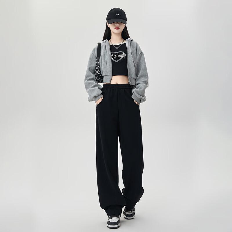 

Women s Casual High-Waisted Wide-Leg Pants S