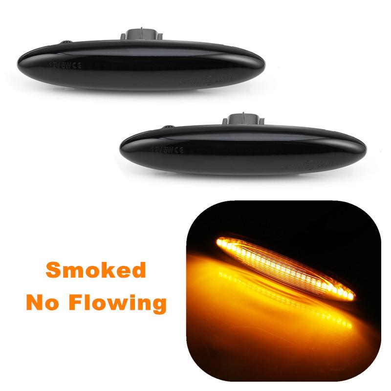 

2x динамические светодиодные боковые габаритные указатели поворота, индикаторные лампы для Toyota Highlander Soarer Kluger Gsu 4 Lexus Is250 Is350 Sc430