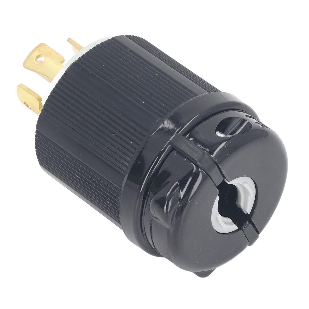 Generator Verriegelungsstecker 4-polig 5-adrig 30A 120/208V Universeller Drehverschluss-Adapter L21‑30P für Maschine