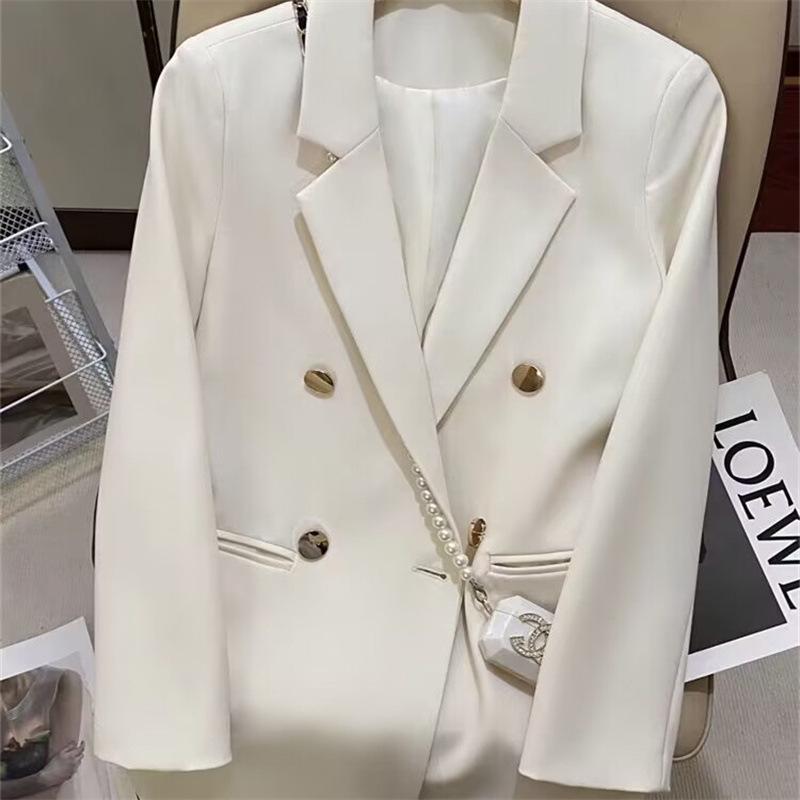 2025 Women's Pink Slim Fit Street Style Blazer - Elegant, Modern Suit Jacket