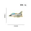Anstecknadel für Flugshows, Hubschrauber, unbemannter Kampfjet, Brosche, Metallmodell J-20, Sammlerstück für Militärfans, Geschenkidee