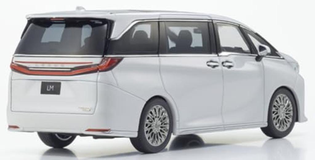 Kyosho Original Scale LEXUS LM 500h Quartz Finished Product KS03924Q 1/43 (Sonic 6-Seater Black)