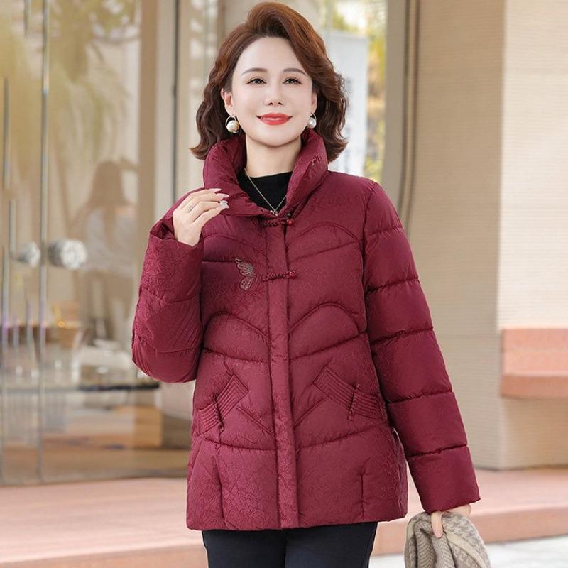 Winter padded jacket loose women's clothing thickened padded jacket on clothes