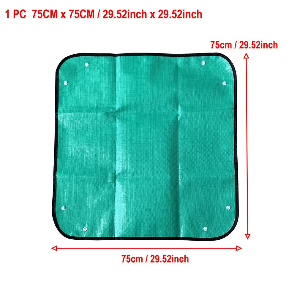 1Pc New Home Gardening Supplies Planting Mat Potting Pad Foldable Garden Plant Flower Pot Reusable Transplanting Waterproof Mats