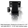 Heavy Duty 5/8 And 1/2 Inch Trailer Hitch Receiver Lock With 360 Degree Rotating Lock Head For Trucks Motorhome Campers