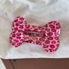 Rhinestone Flat Hair Claw Bone Shaped Hair Accessories Creative Hair Clip