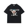 Unisex Doraemon Cute Baseball Sport Vintage Cool Graphic Oversized Streetwear Short Sleeve T-shirt