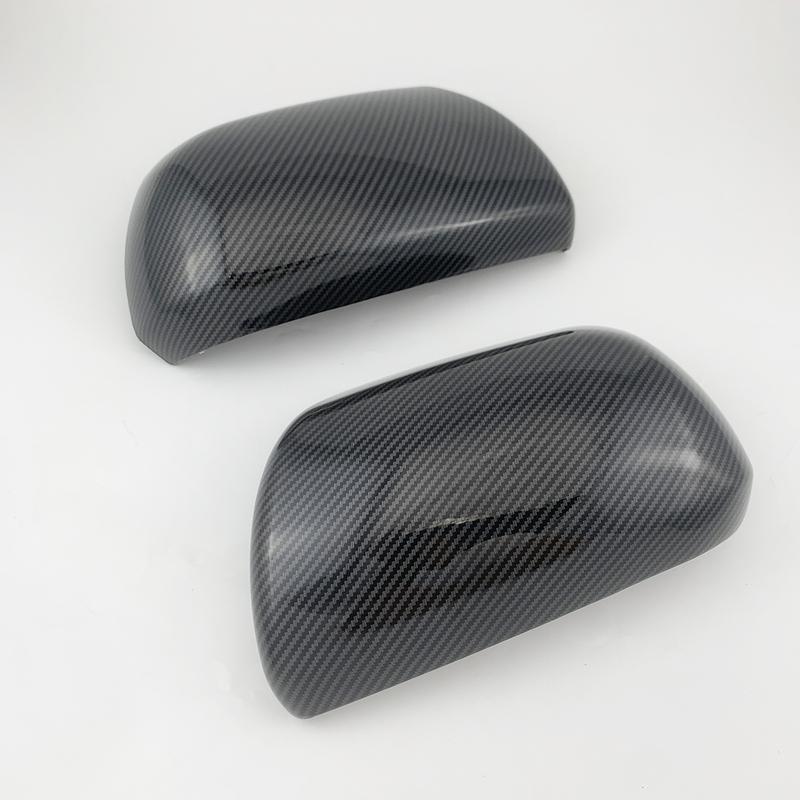 Gloss Black / Carbon Rearview Car Accessories Plated Door Mirror Cover Trim For Toyota Sienna 2011 2012 2013 2014 2015 -