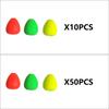 10pcs/50pcs Fly Fishing Strike Indicators Foam Floats Bright Color Fishing Rig Floats for Trout Catfish Fishing Tackle