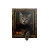 Retro Halloween Wooden Refrigerator - Double Layer Fridge Decor for Kitchen, Home Decor Gift