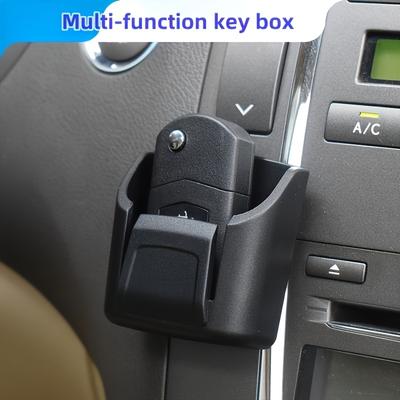 Autoschlüssel-Organizer, Geeignet für die Aufbewahrung von Autoschlüsseln und Karten, Armaturenbrett-Fernbedienungsbox