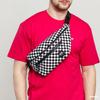 Vans Black And White Checkerboard Zipper Waist Bag Men waist bag VN0A2ZXXHU0