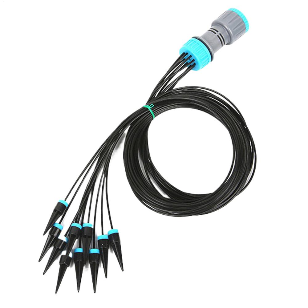 

10-Head Automatic Drip Irrigation Kit Garden Watering Device Quick Connect Garden Watering System for plants succulents flowers синий