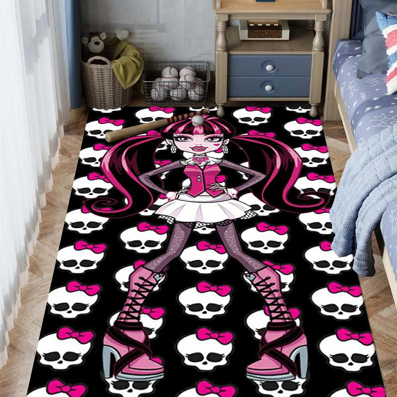 Monster High: Vampire Love Carpet Home Decor Floor Mats Doormat Art Dormitory Decoration