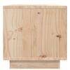 Vidaxl Szafka Nocna, 40X34X35 Cm, Lite Drewno Sosnowe