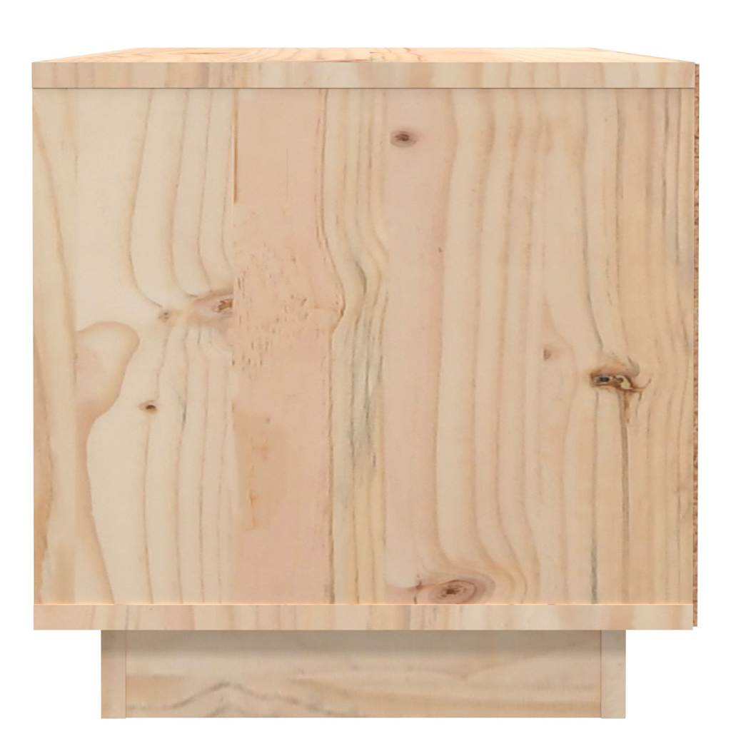 Vidaxl Szafka Nocna, 40X34X35 Cm, Lite Drewno Sosnowe