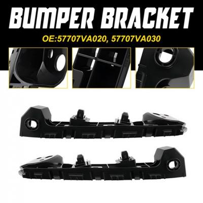 2X Bumper Fender Brackets Support Front For 2015- Subaru WRX WRX STi Black K
