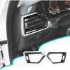 Car Side Air Vent Outlet Cover Trim Frame Compatible with BMW 3 Series G20 G28 2020-2022, Central Side Dashboard Air Vent Outlet Cover Protective