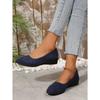 Women's Casual Flat Bean Shoes Autumn New Pointed Soft Sole Outer Wear Shallow Shoes