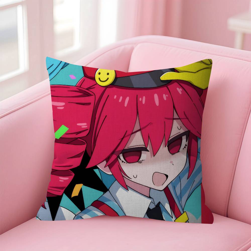 Cute KKasane singer TTetos   Cushion Cover Decorative Pillow Sofa Home Decor case pillow cases