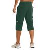 Men's Casual Color Outdoors Pocket Beach Work Trouser Cargo Shorts Pant