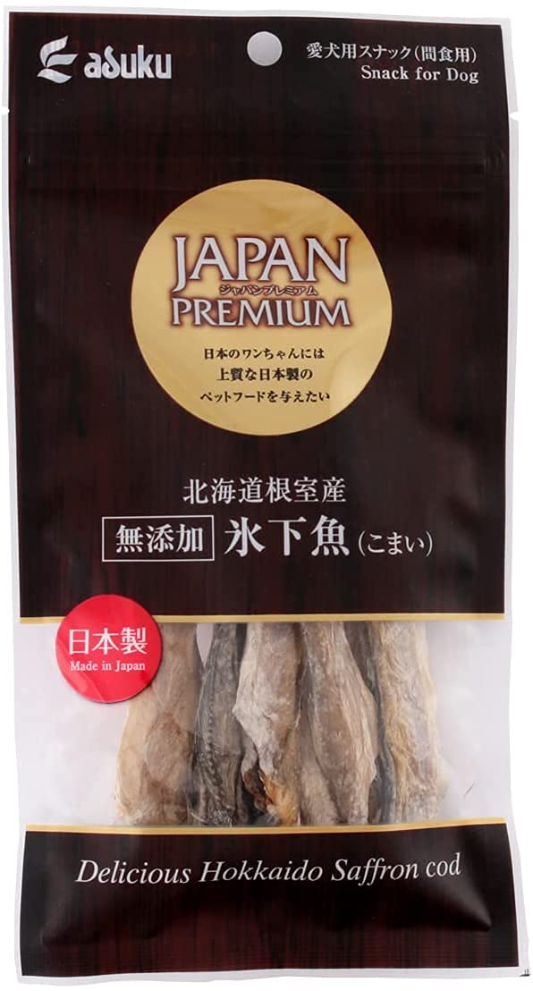 

Japan Premium Dog Treats Domestic Ice Fish 25g (Komai)