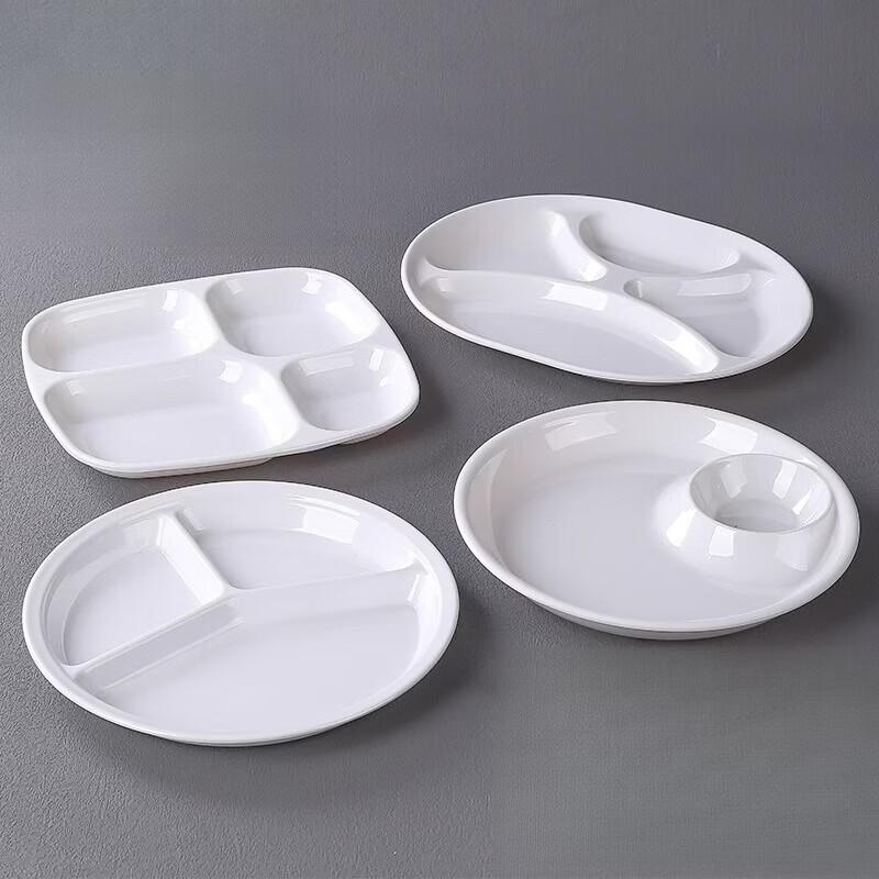 Melamine Divided Canteen Trays