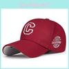 Modische Baseballkappe für alle Jahreszeiten für Damen und Herren mit stilvollem gesticktem Buchstaben-Design