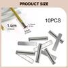 10 Pieces Model Train Rail Joiners Replace Missing Fishplates Track Connecting Replacement