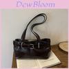 Street Fashion Pu Small Shoulder Bag With Zipper Closure For Daily Use