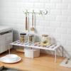 Adjustable Kitchen Storage Shelf Closet Organizer Spice Bottle Rack Space Saving Cabinet Shelf Kitchen Accessories
