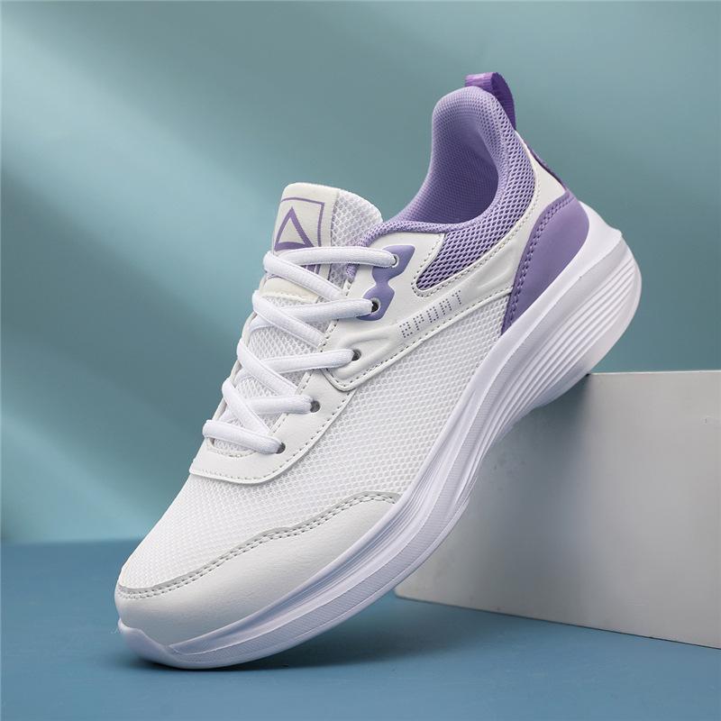 New shoes, sneakers, mesh breathable casual shoes, single shoes, lightweight student running shoes, soft-soled tourist shoes