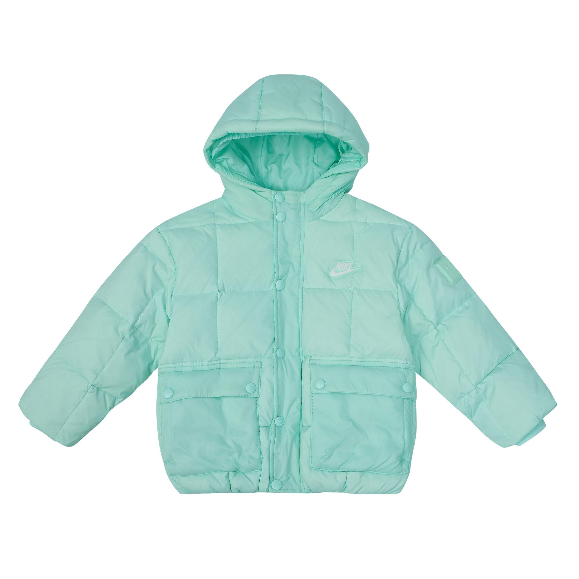 Nike Down Jacket Warm Hooded Comfortable Zipper Duck Down Kids Kids jackets IQ9995-353 5