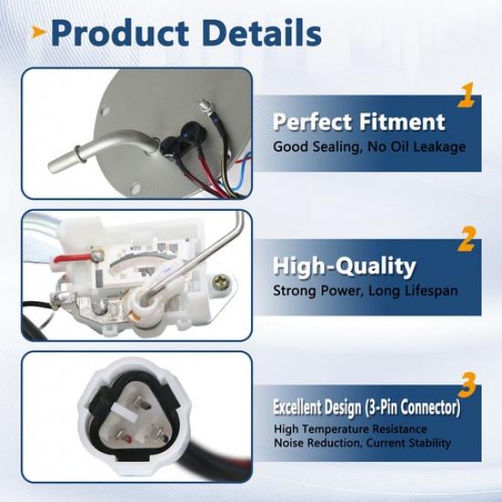 1x Fuel Pump Oil Pump Sending Unit for 2008 2009 SUZUKI GSXR600 750 15100-37H00