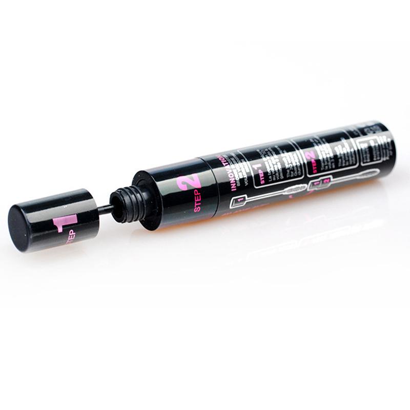 2In1 Double Purpose Mascara Waterproof Thick Lengthening Lash Extension Sweatproof Curling Brushes Eye Fiber Mascara Eyelashes