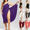 Scarf Women Swimwear Beach Cover Up Wrap Sarong Sling Skirt Maxi Dress Plus Size Dresses