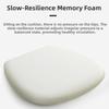 New Memory Foam Seat Cushion Ultra Soft Rebound Office Chair Pad Anti-Slip Breathable Car Seat Pad Pain Relief