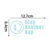 Glossy Finish SAD Stay Another Day Self Adhesive Reminder Stickers Car Decals  Vehicle Accessories