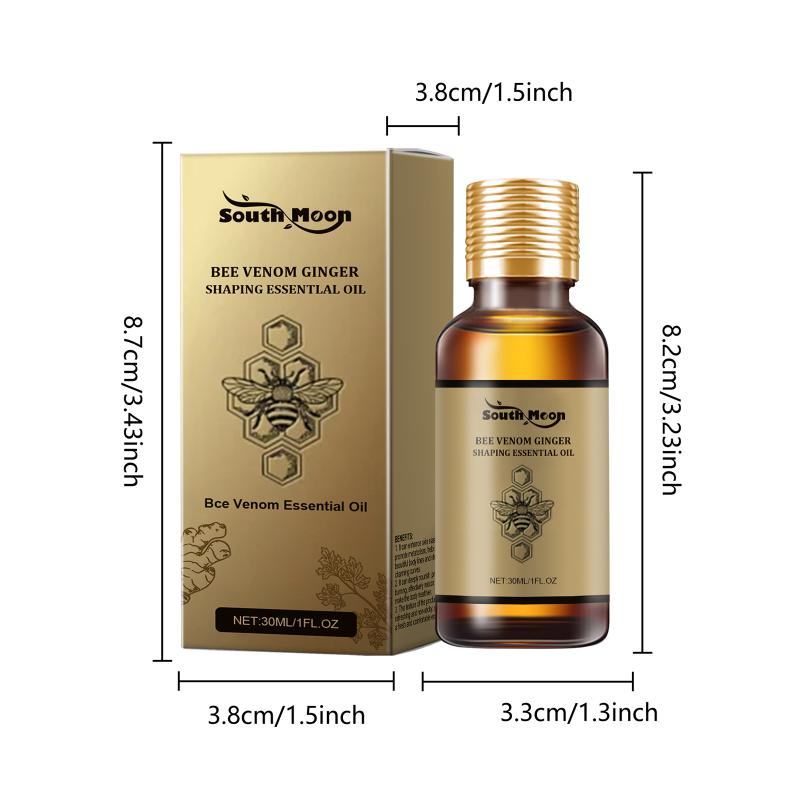 Bee Venom Body Shaping Oil Slimming Firming Moisturizing And Shaping Body Curves Promotes Drainage And Reduces Edema