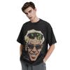 Lamine Yamal No19 Washed Distressed Football Graphic T Shirt Hip Hop Oversized Unisex Short Sleeve Summer Streetwear Fan Tee