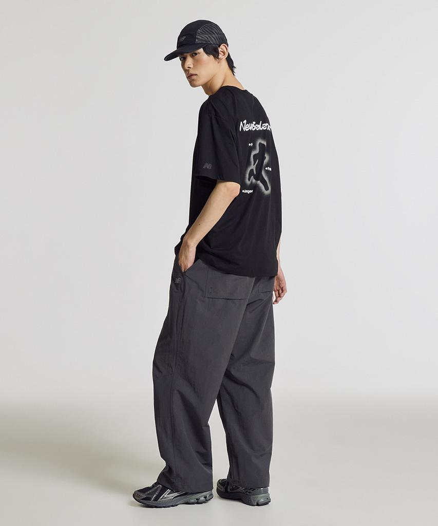 Nyuballanseu Nbneg25403 / Uni Rc Frozen Runners Short Sleeve Tee (Black)