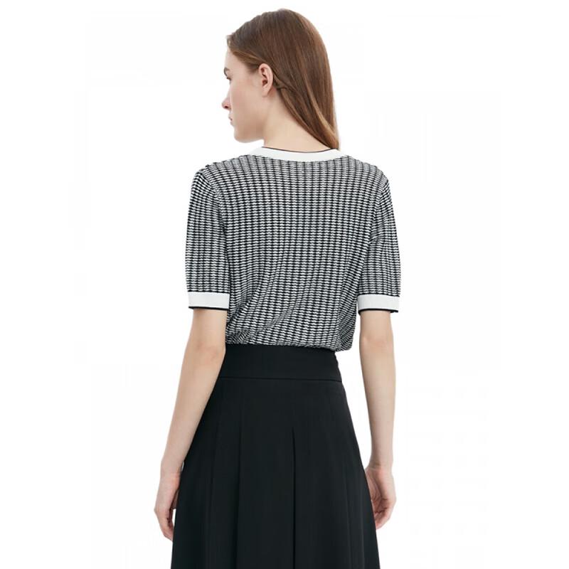 ELLASSAY Women's Spring/Summer V-Neck Knit Top