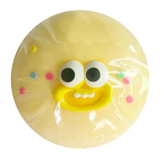 

Big Eyes Ball Squeeze Toy Cartoon Bun Shape Sensory Pinch Fidget Toy Stress Relief Hand Relaxation Decompression Tool D