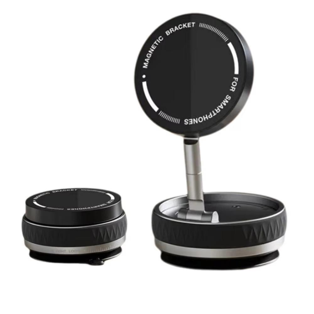 Dual 180° Adjustable Angles Vacuum Suction Phone Holder Folding Vacuum Suction Stand  Automobile
